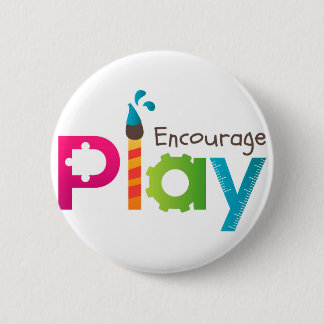 Regen Sie Spiel-rundes Knopf-Logo an Button