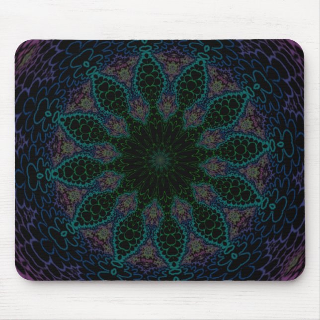Regen-WaldBlume - Nr. zwei Mousepad (Vorne)
