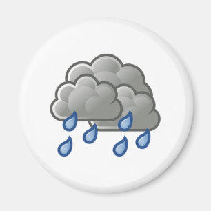 Regen-Wolken Magnet
