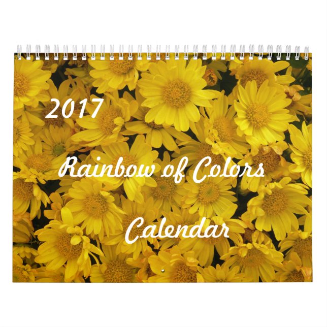 Regenbogen 2017 des Farbkalenders Kalender (Titelbild)