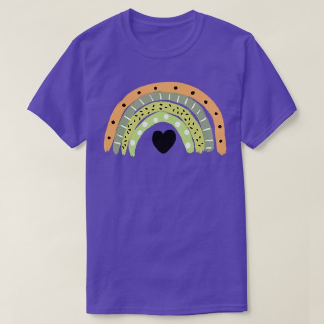 Regenbogen 8 T-Shirt (Design vorne)