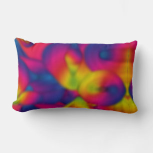 Regenbogen-Abstrakt-Design-Hüftkissen Lendenkissen