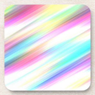 Regenbogen-Abstrakt-Set-Untersetzer Getränkeuntersetzer