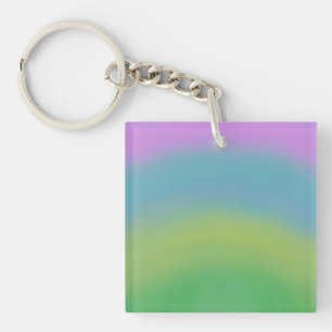 Regenbogen abstrakt, ursprünglicher schlüsselanhänger
