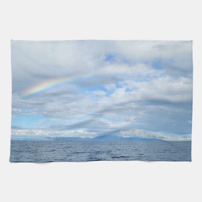 Regenbogen Anacapa Insel Geschirrtuch (Horizontal)