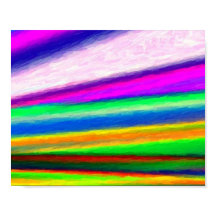 Regenbogen-Aquarellposter