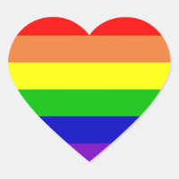 Regenbogen-Aufkleber