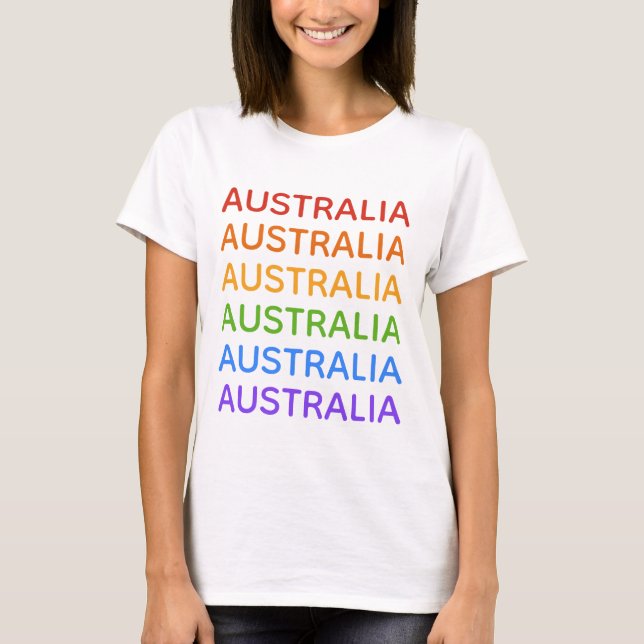 Regenbogen Australien Shirts und Jacken (Vorderseite)