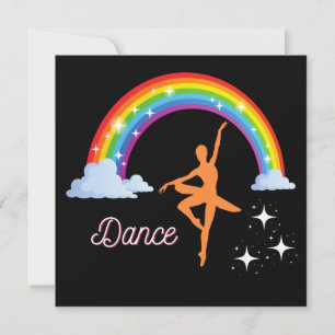 Regenbogen-Ballerina-Tanz