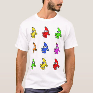 Regenbogen-Bananen-Shirt T-Shirt