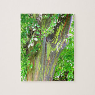 Regenbogen-Baum-Puzzlespiel