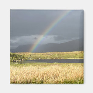 Regenbogen bei Corrour Schottland Magnet