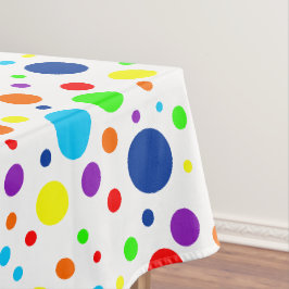 Regenbogen beschmutzt Tischdecke
