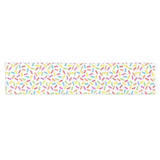 Regenbogen besprüht kurzer tischläufer