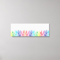 Regenbogen-Besteck Modern Transparent Minimalistis