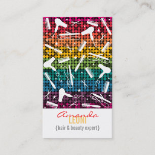 Regenbogen-bezaubernde Visitenkarte