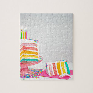 Regenbogen Birthday Cake