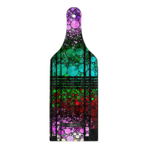 Regenbogen Bling Muster Schneidebrett