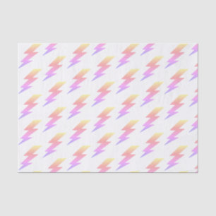 Regenbogen-Blitz-Bolzen Seidenpapier