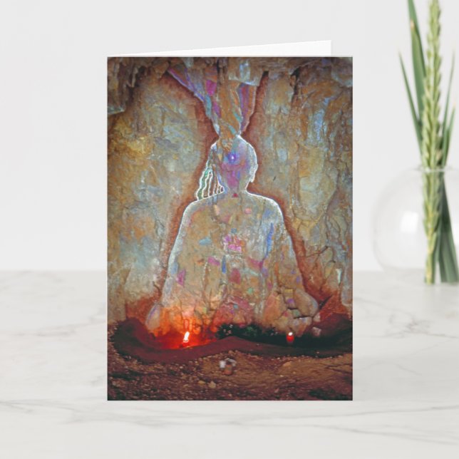 Regenbogen-Bodhisattva/Karte Karte (Vorderseite)