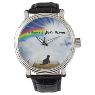 Regenbogen-Brücke für Frettchen Armbanduhr