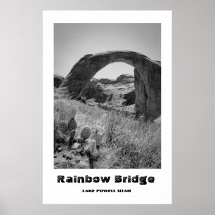 Regenbogen-Brücke Poster