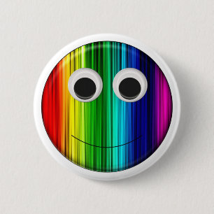 Regenbogen Button