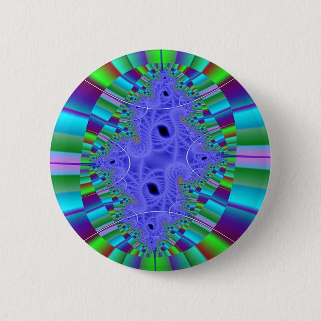 Regenbogen Button (Vorderseite)