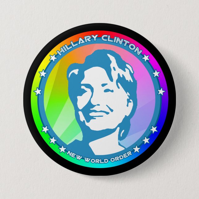 Regenbogen Button (Vorderseite)