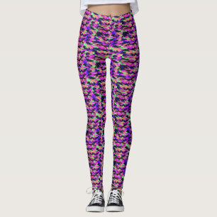 Regenbogen Camouflage Frauen Leggings