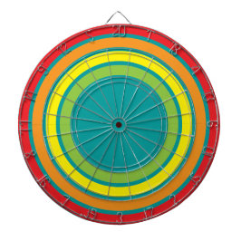 Regenbogen Dartscheibe