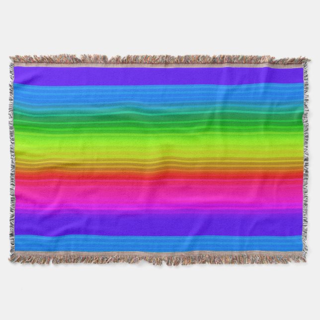 Regenbogen Decke (Vorderseite)