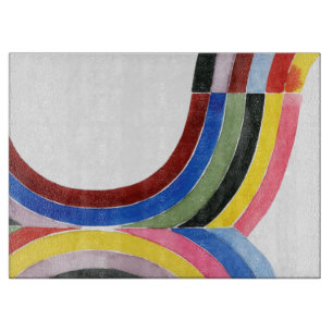 Regenbogen, dekonstruiert - Vertikal Schneidebrett