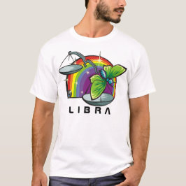 Regenbogen der 80er Jahre mit Libra-Skalen T-Shirt