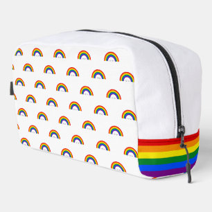 Regenbogen der Gay Pride. Liebe ist Liebe. Waschbeutel