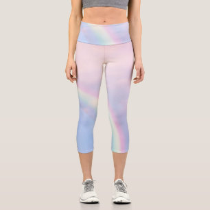 Regenbogen der Hoffnung - pastellfarben, Capri Leggings