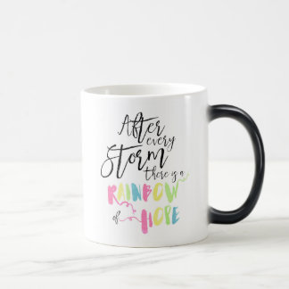 Regenbogen der Hoffnungs-Farbändernden Tasse, Verwandlungstasse