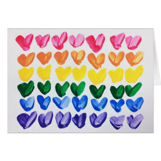 Regenbogen der Liebe - Spaß - Farbenfrohe, handgem
