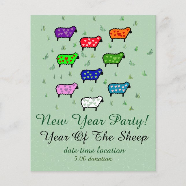 Regenbogen der Schafe (Vorderseite)