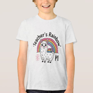 "Regenbogen des Lehrers" T - Shirt der Kinder - Ni