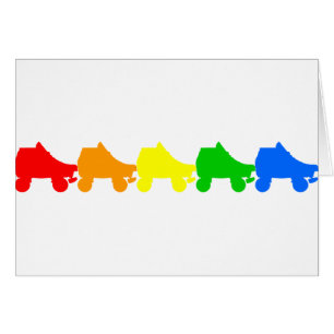 Regenbogen des Skate