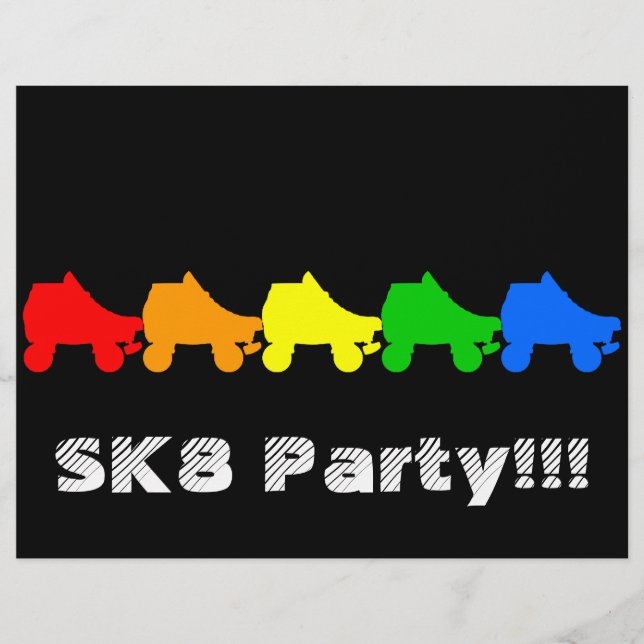 Regenbogen des Skate Flyer (Vorne)