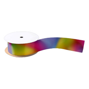 Regenbogen-Design Satinband
