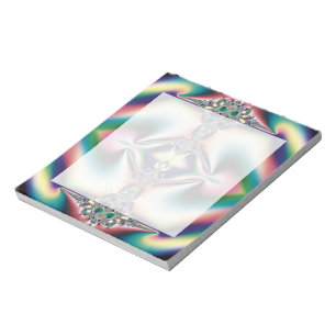 Regenbogen-Diamant Notizblock
