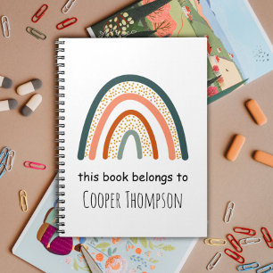 Regenbogen Dieses Buch gehört zu Kids Notizbuch