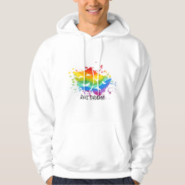 Regenbogen Drau Hoodie