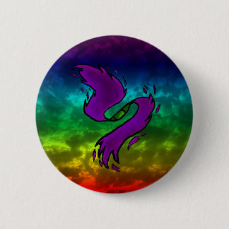 Regenbogen-Eigenartigkeit Button