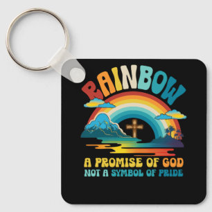 Regenbogen ein Versprechen Gottes nicht ein Symbol Schlüsselanhänger