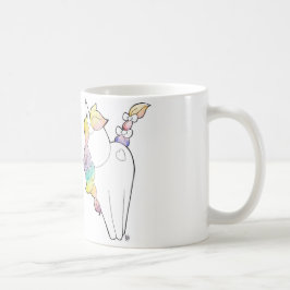 Regenbogen-Einhorn Kaffeetasse
