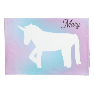 Regenbogen Einhorn Kissenbezug